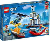 Lego® City 60308 Polizei Und Feuerwehr Im KüSteneinsatz Neu OVP Minifiguren