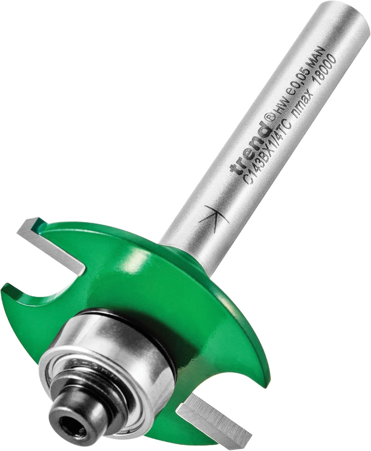 Trend Craftpro Fresa Scanalature 2mm Gambo 6,35mm | Taglio di Precisione