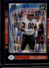 2024 Donruss Optic #265 Kris Jenkins Purple Shock
