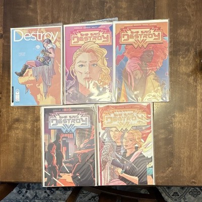 Comics- She Said Destroy #1-5 Corallo Kangas Nalty