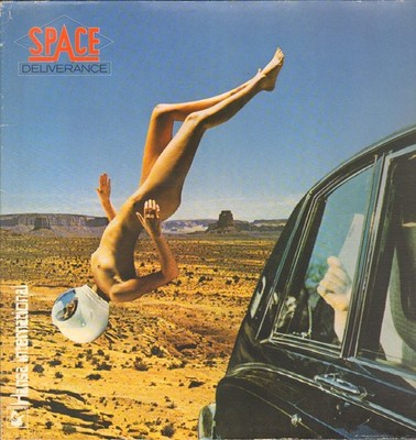 LP-SPACE- DELIVERANCE- HANSA 1stPRESS-GERMANY-FOC-HIPGNOSIS COVER DESIGN- 1978