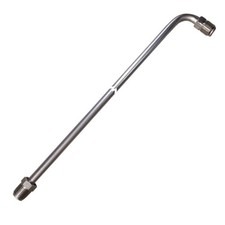 14 Brake Line 10 Inch Stainless Steel 90 Degree Bend Flared 716-24 Tube Nuts 14 Brake Line 10 Inch Stainless Steel 90 Degree Bend Flared 716-24 Tube Nuts