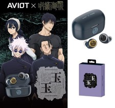  Ship MAY Jujutsu Kaisen AVIOT Wireless Earbud Gojo's Past Arc w/Special Voice