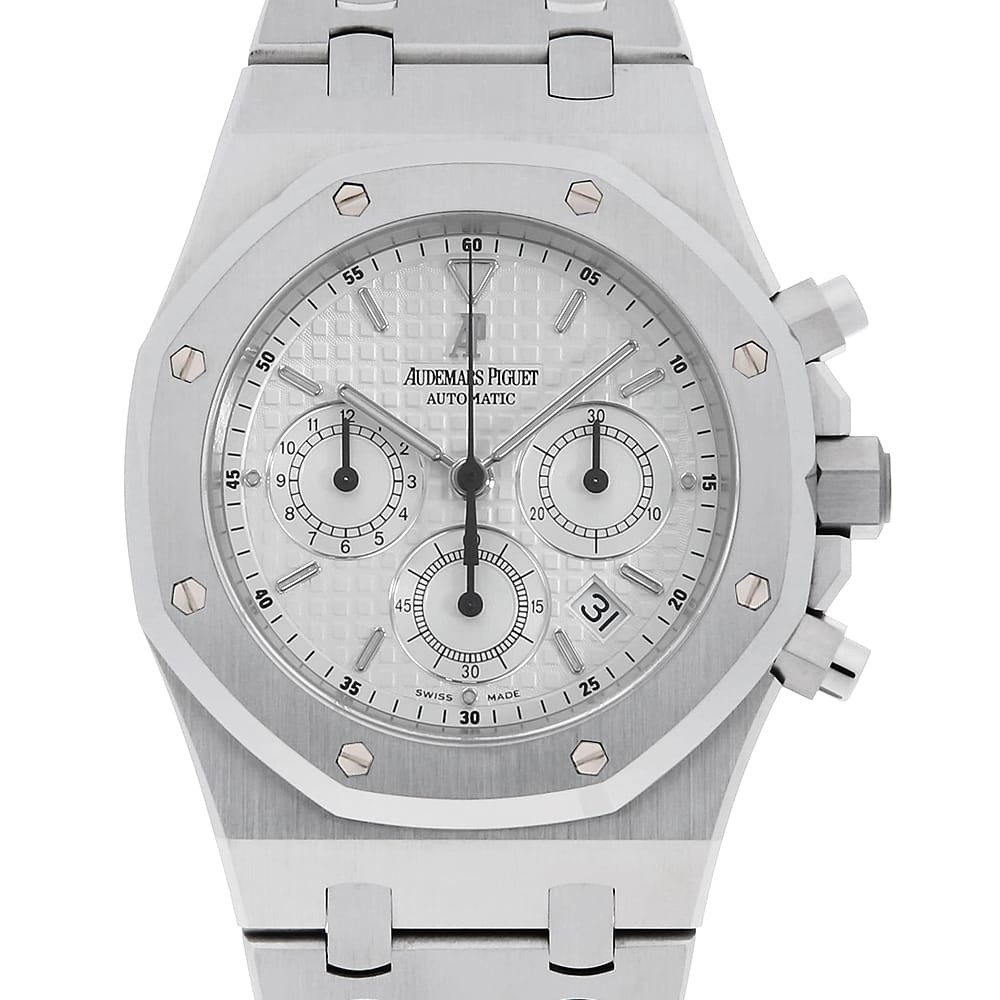 PIGUET Royal second mens Oak hand AUDEMARS 25860ST.OO.1110ST.05 Chronograph - vintagewatches.pk
