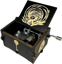 Dreaming Music Box Coraline Musical Box Gift Hand Crank Engraved Music Boxes Gif