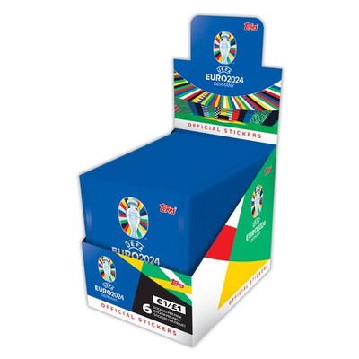 Topps UEFA EURO 2024 Germany - Sammelsticker - 1 Display (100 Tüten)