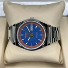 Vintage Refurbished Blue Seiko Automatic Day/Date Japan Men's Wrist Watch