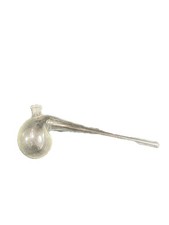 PYREX Glass 125mL Retort Round Bottom Distillation Flask 15mm ID 250mm OAL