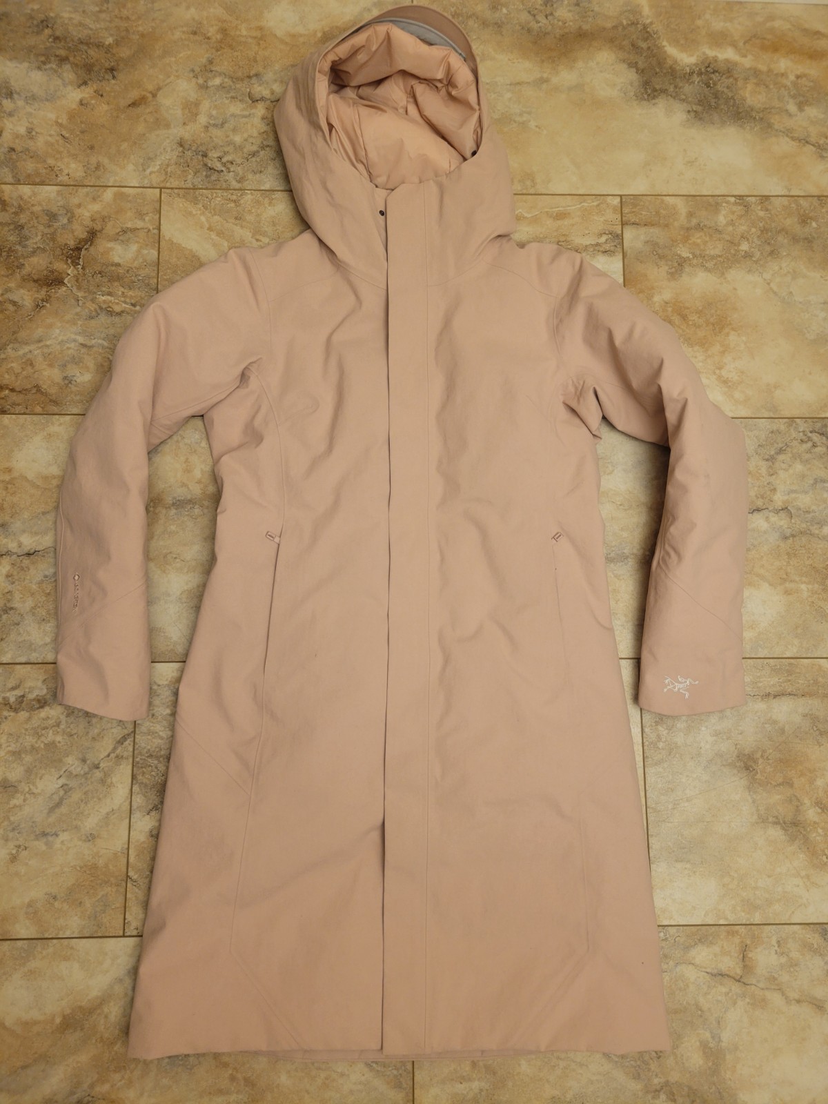ARC'TERYX ' PATERA PARKA ' WOMENS Pink  GOOSE DOWN COAT JACKET Small