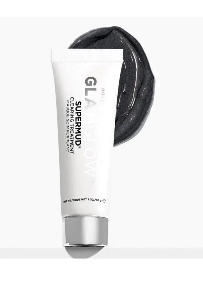 GLAMGLOW Supermud Clearing Treatment Clarifying 1oz /30g Travel Size NEW Boxed - Image 4 of 4
