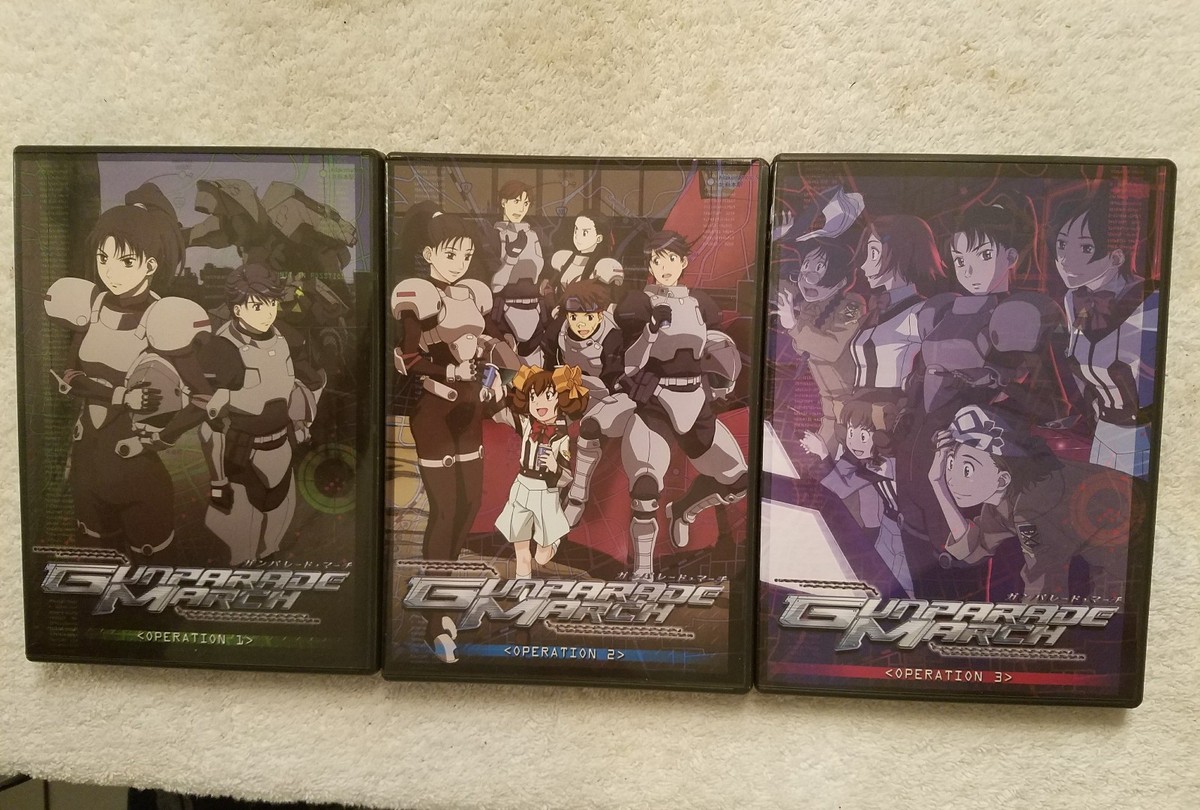 GUNPARADE MARCH DVD-BOX ガンパレードシリーズ 全巻セット