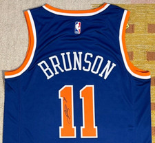 Jalen Brunson Signed Autograph New York Knicks NBA Jersey USA Villanova Wildcats