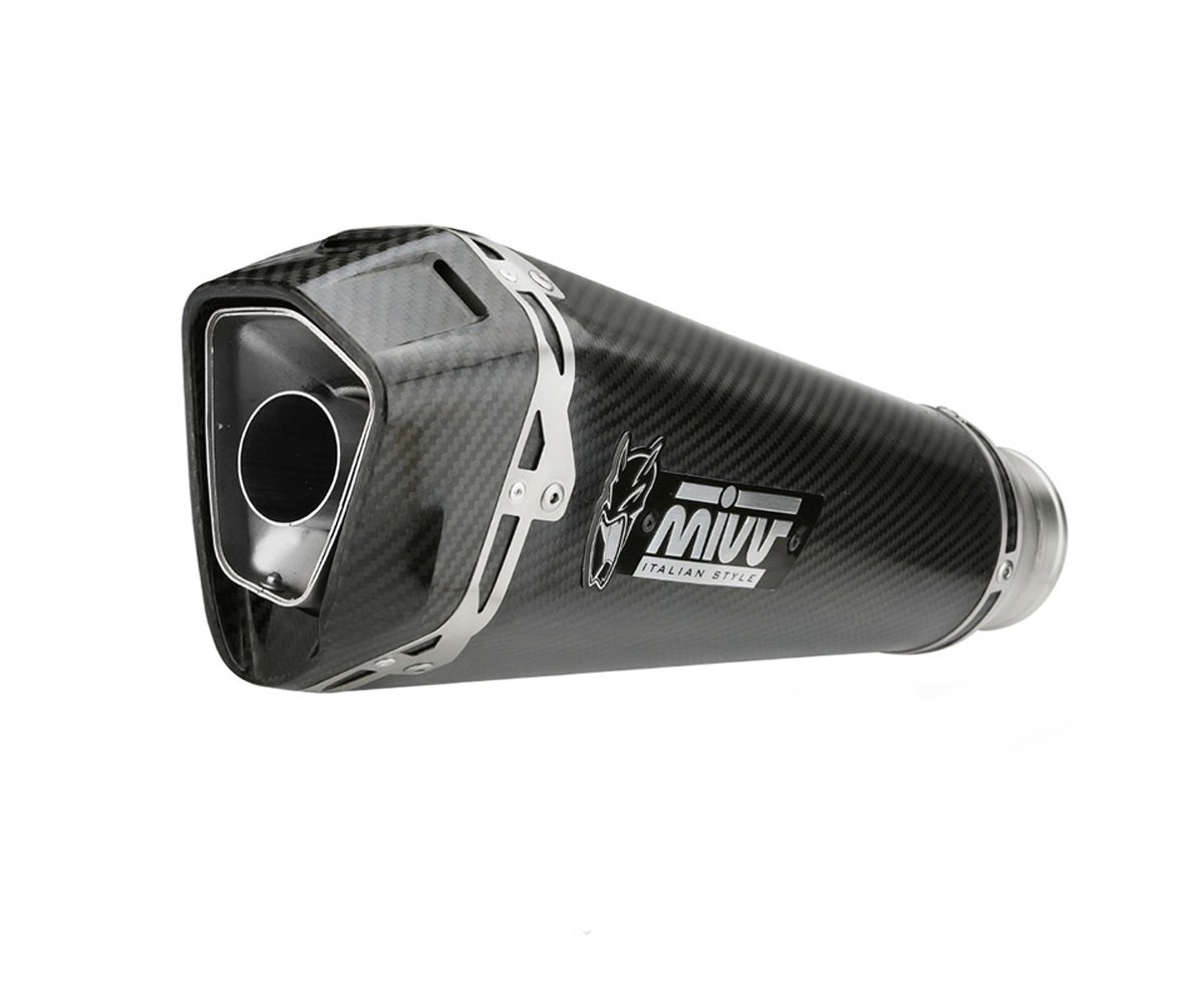 Exhaust Silencer MIVV DELTA RACE Carbon for KAWASAKI ZX-10 R/RR/SE