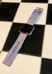 lavender woven fitbit