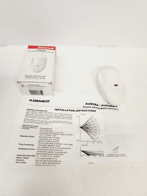 HONEYWELL Aurora Pet Immune PIR Motion Sensor 35' x 45' Coverage