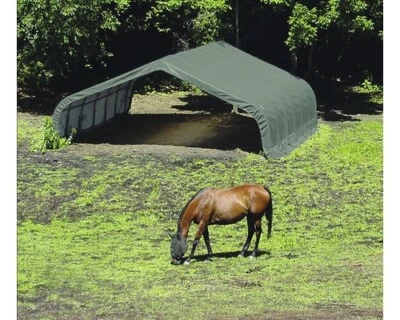 Weidezelt ShelterLogic 670 x 670 cm grün