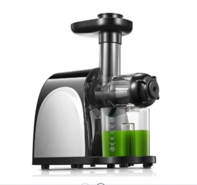 ''Effortlessly Obtain 95% Juice Yield with Easy-to-Clean Slow Masticating Juicer 