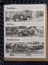 Vintage Willys Jeep Wagon - Fc-150 - Cj Universal Magazine Print Ad