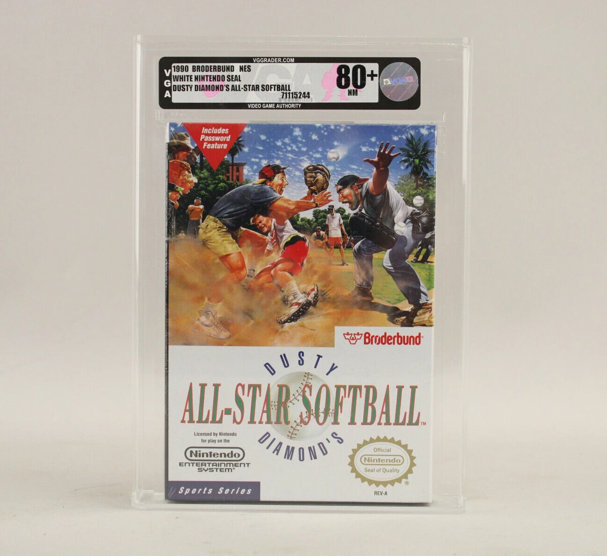 Nes softball game top