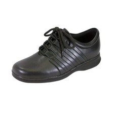    24 HOUR COMFORT Lara Women's Wide Width Side-Stitched Strips Lace-Up Shoes   
