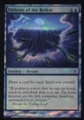 Ribbons of the Reikai - Betrayers of Kamigawa: #50, MTG - Foil Nm R247