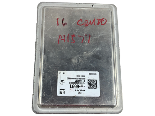 2016 Chevrolet Cruze Engine Computer ECM ECU Control Module 12676591 OEM - Picture 5 of 12