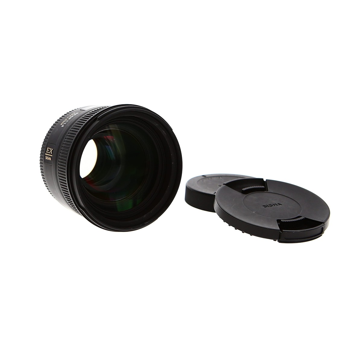 Sigma 50mm EX DG HSM Lens for Canon EF-Mount {77} with Caps