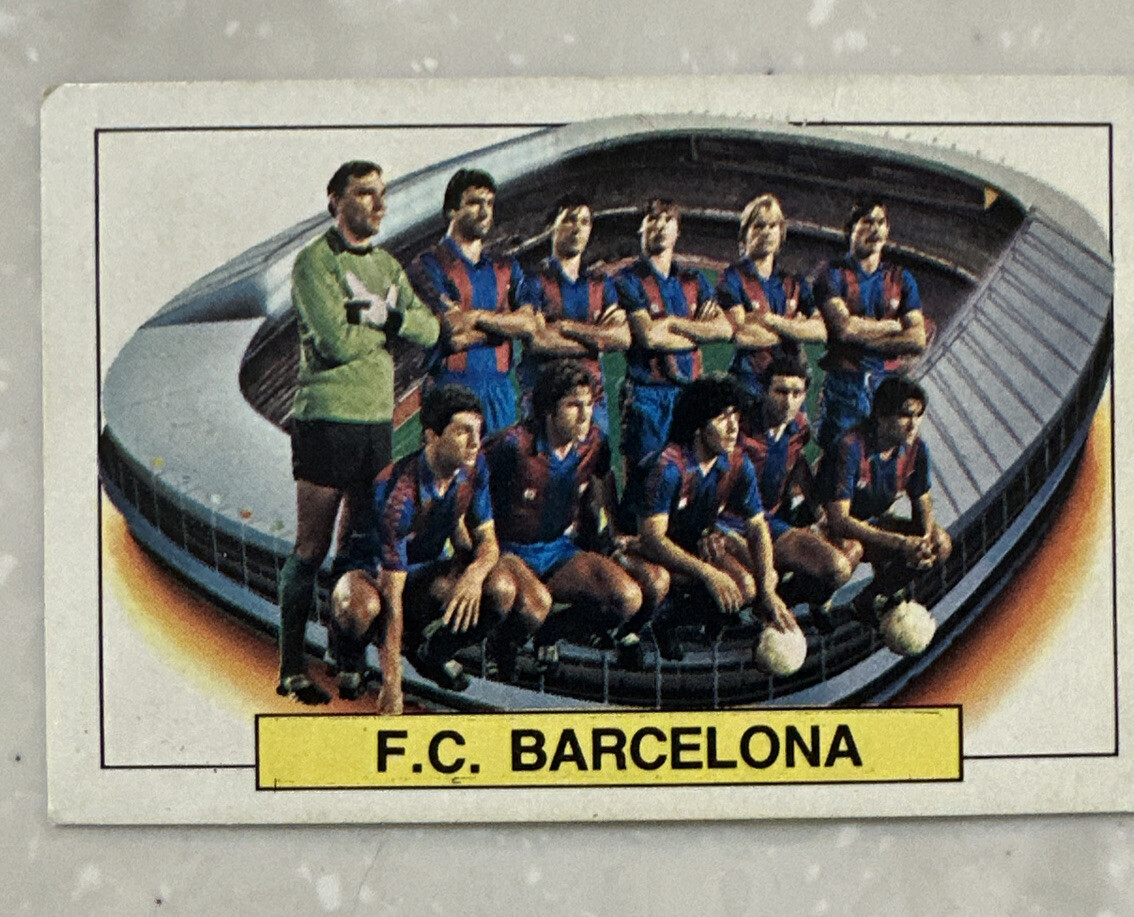 Carte Rookie Diego Maradona – FC Barcelone, Argentine, 1983, édition Originale