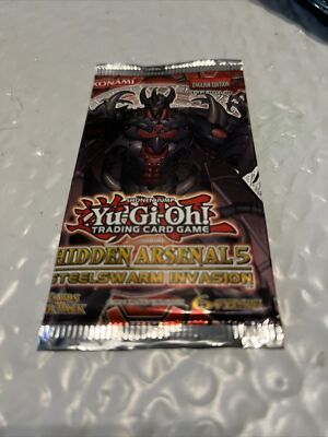 yugioh hidden arsenal 5 booster box Yu-Gi-Oh Steelswarm Invasion (24 Pieces) Toys & Games Bolster the Ice Barrier strategy from Structure Deck Yu-Gi-Oh! Hidden Arsenal 5: Steelswarm