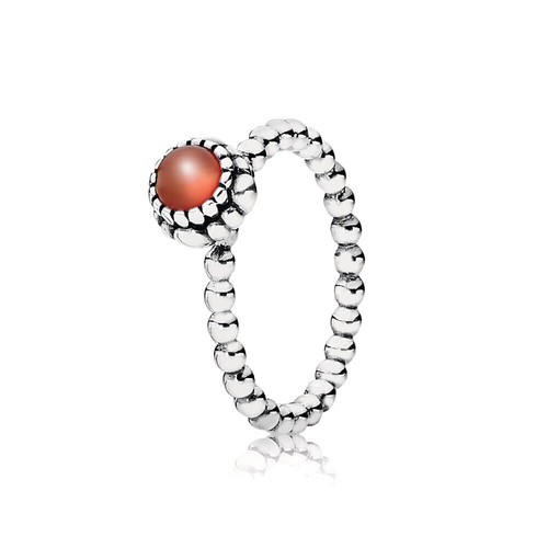 GENUINE PANDORA BIRTHSTONE RING BRAND 