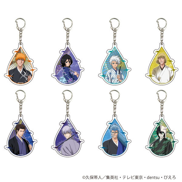 A3 BLEACH Acrylic Keychain 10 Oilpaper Umbrella Ichigo Aizen