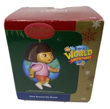 Carlton Cards Ornament #115- Dora Around the World - Adventure Explorer - 2006