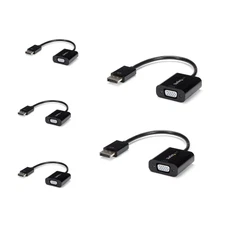 DisplayPort VGA Adapter 5pk