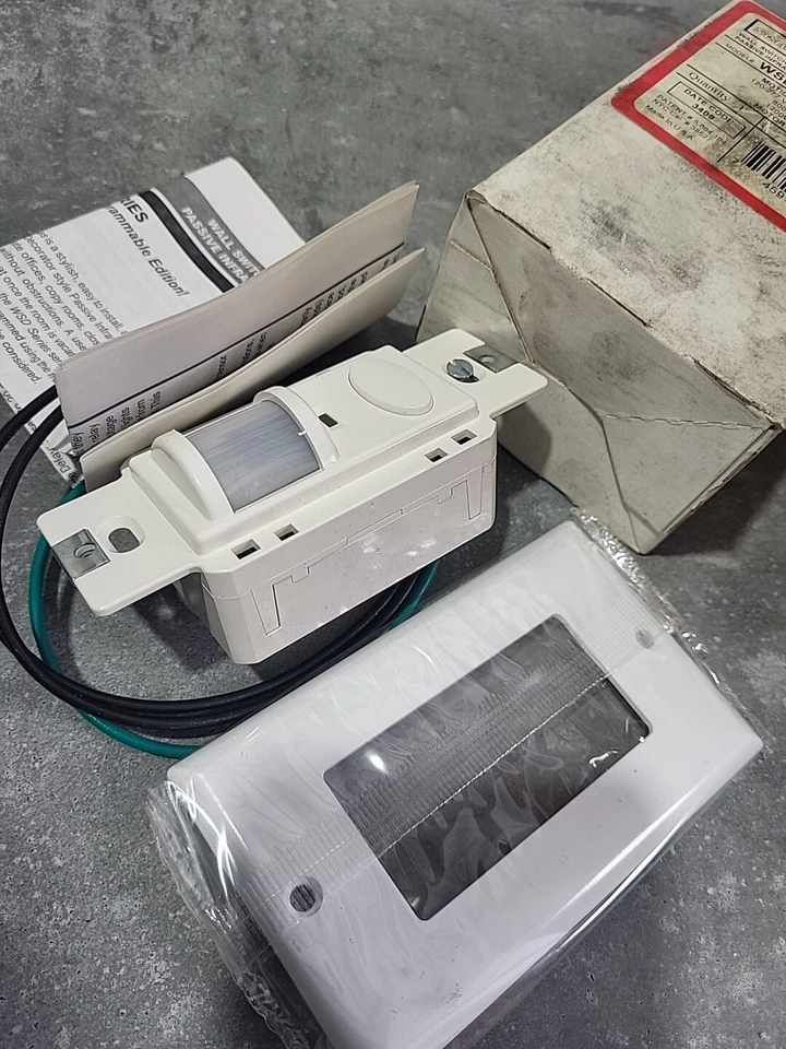 Interruptor de sensor Interruptor detector de movimiento WSD V WH 120/277VAC NUEVO Foto 2 de 3
