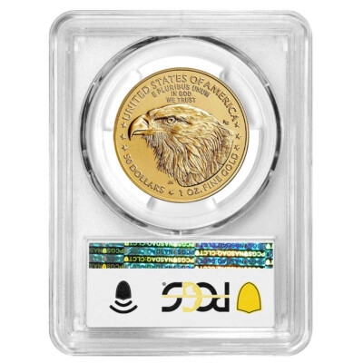 2023 $50 American Gold Eagle 1 oz PCGS MS70 FDOI Blue Label