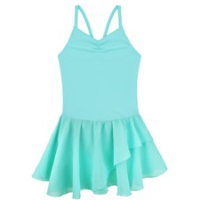 Girls Gymnastics Ballet Dress Leotard Toddler Kids Tutu Skirt Dance wear Costume