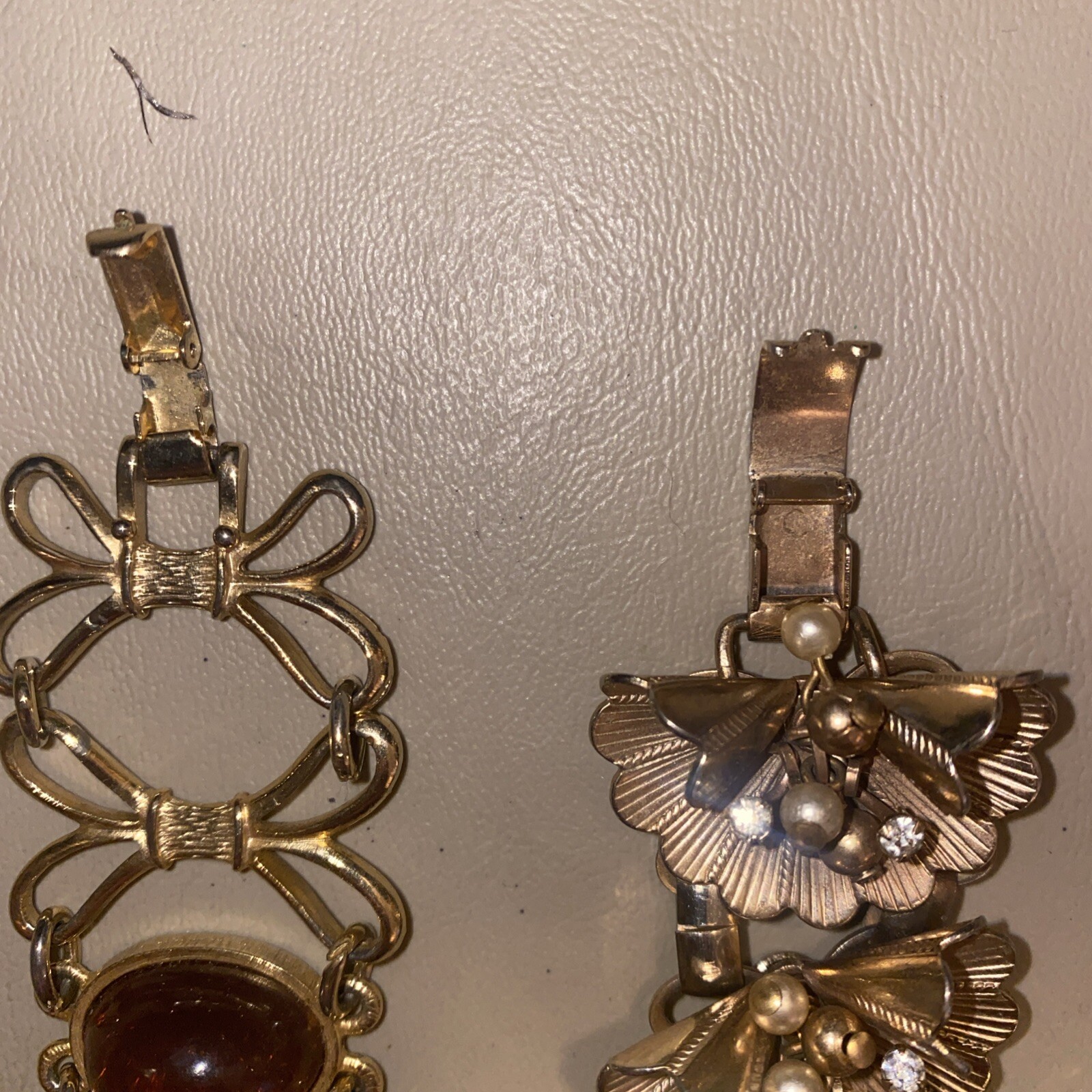 Antique Bracelet Earring Set - image 4