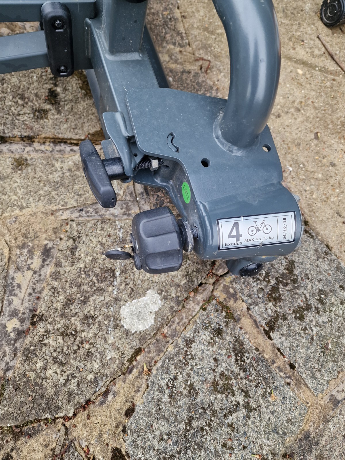 Exodus 4 Bike Towbar Mounted Bike Rack Cycle Carrier eBay