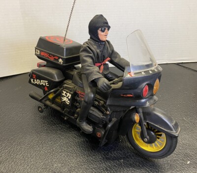 RARE VINTAGE 1984 SUPER NINJA RIDER KARATE BIKE MOTORCYCLE ABC