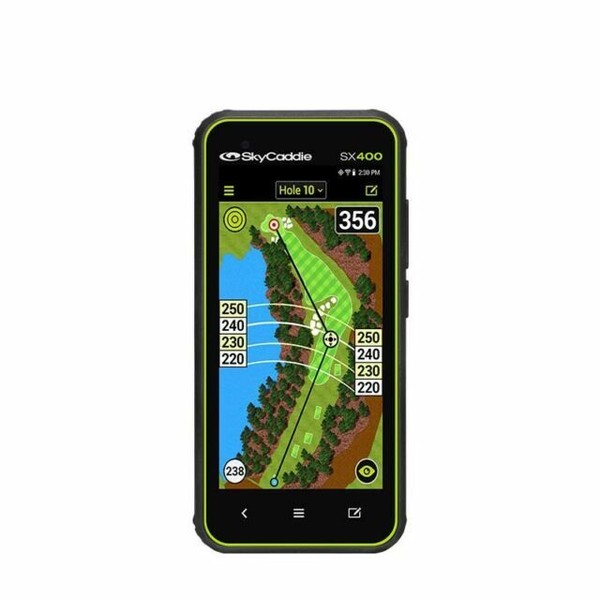 SkyCaddie SX400 GPS Golf Rangefinder with 4" Display Green for sale