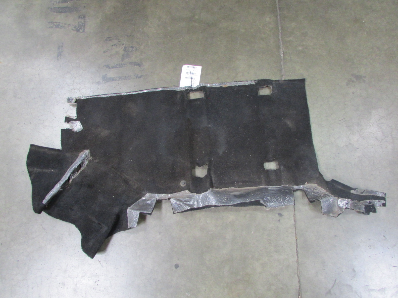 Ferrari F430, LH, Left Front Carpet, Black, Used, P/N 68509594