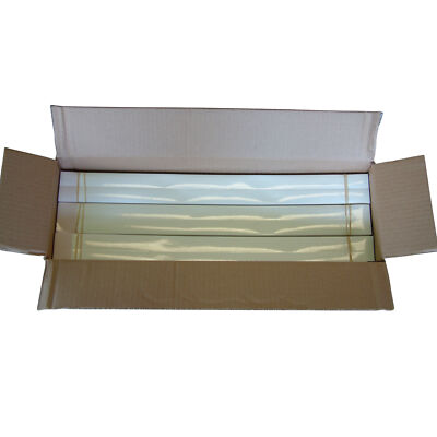 JVCC RT150 Return Tape: 2 in. x 23 in. (Clear) *100 rubber-banded strips