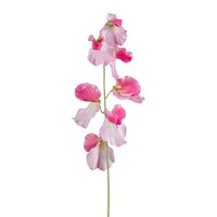 Kunstblume Wicke, 6Er Set, Farbe Rosa, HöHe Ca. 50 Cm