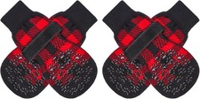 Anti-Slip Dog Socks-Double Sides Grips Traction Control X-Small