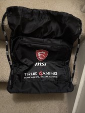 drawstring bag msi true gaming