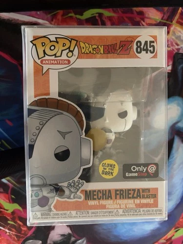 Mecha Frieza w Blaster #845 Funko Pop Dragon Ball Z GameStop Exclusive Glow NEW