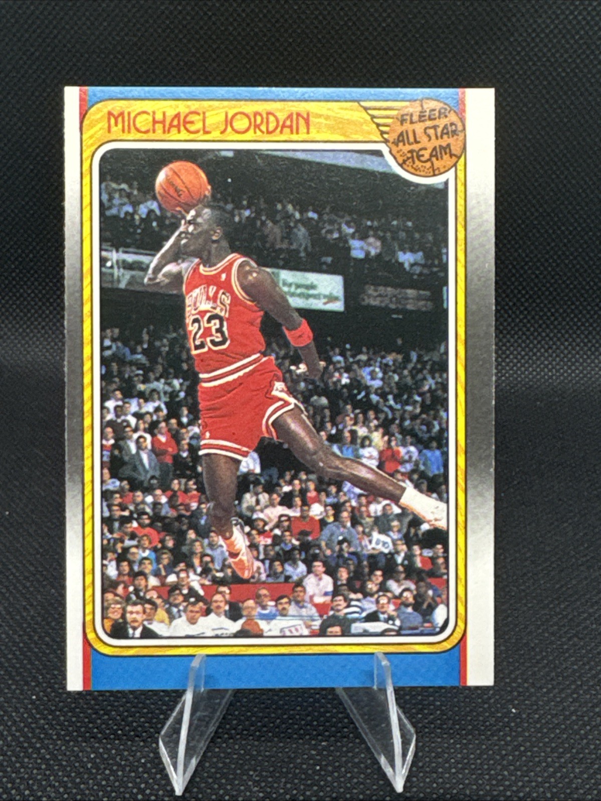 1988-89 Fleer - Michael Jordan - Fleer All Star Team #120 🐐 