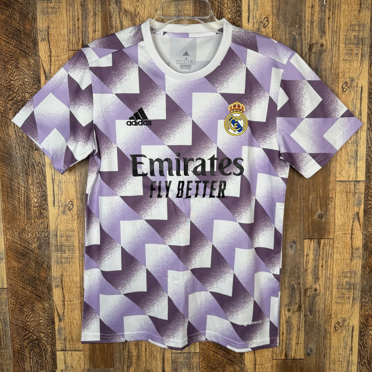 Real Madrid 2022-23 Away Soccer Jersey Adidas CW1526 Men's S | eBay