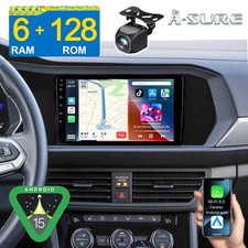 Kamera 6+128GB Android 15 Autoradio Carplay GPS Navi RDS für VW Polo AE1 AW1 BZ1