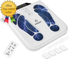 EMS Foot Massager for Neuropathy TENS EMS Foot Nerve Circulation Stimulator